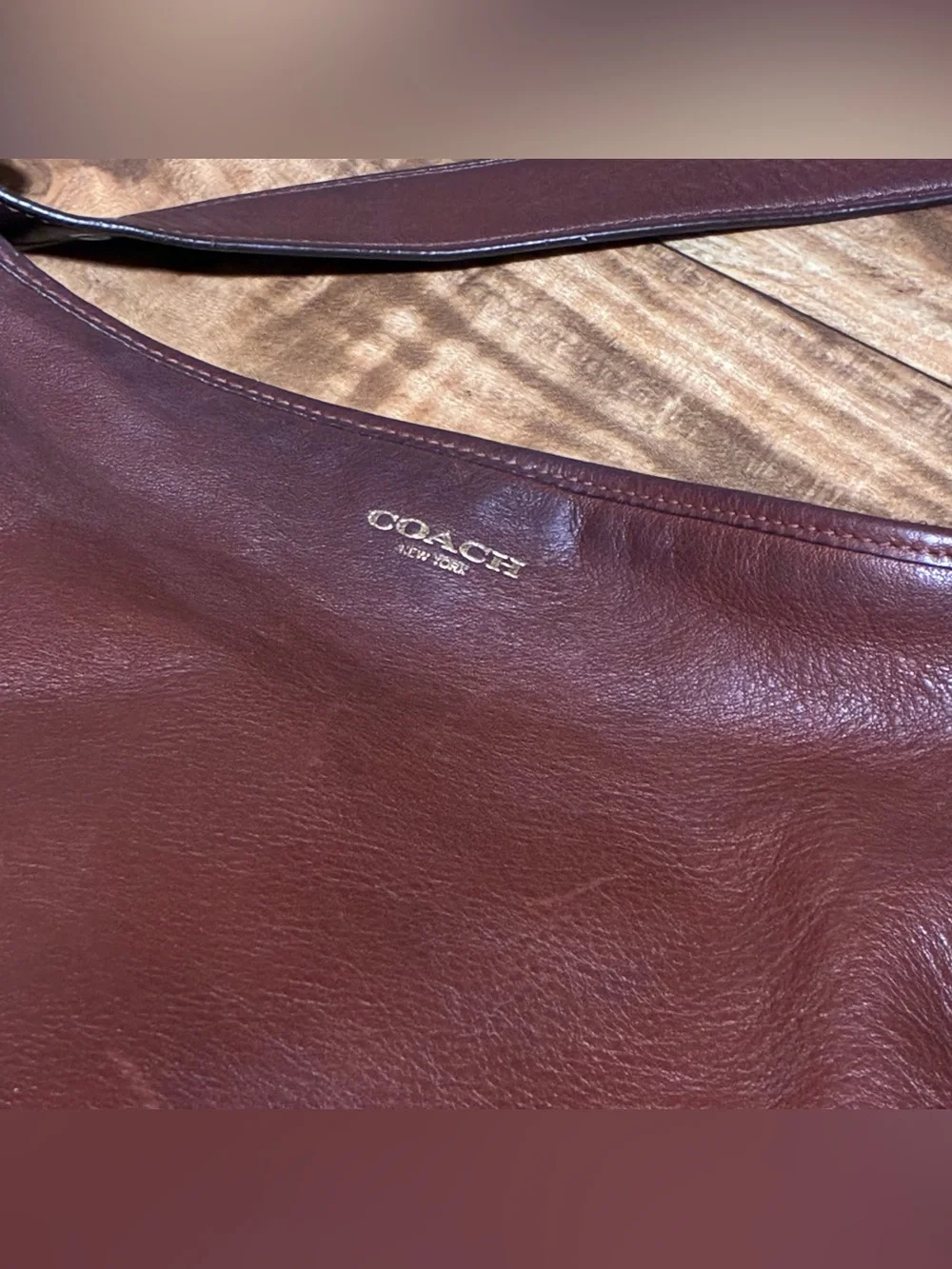 Y2K vtg Coach Legacy Bucket Duffle • 19889